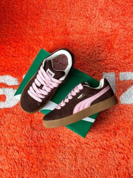 P SUEDE XL Pink brown